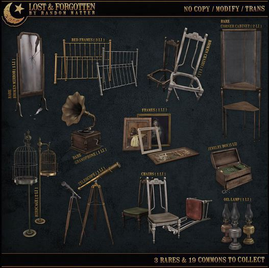 .random.Matter. - Lost & Forgotten - Birdcage [Bronze]