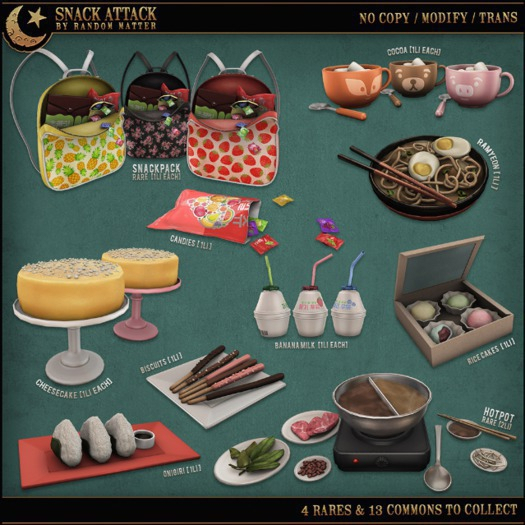 .random.Matter. - SnackAttack! - Candies