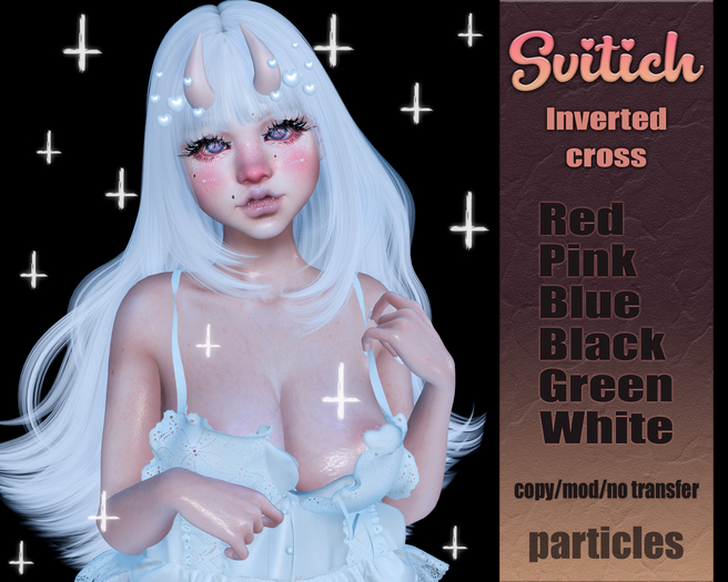{Svitich} Inverted cross particles