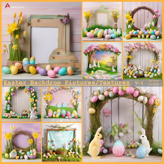Easter Backdrop Textures