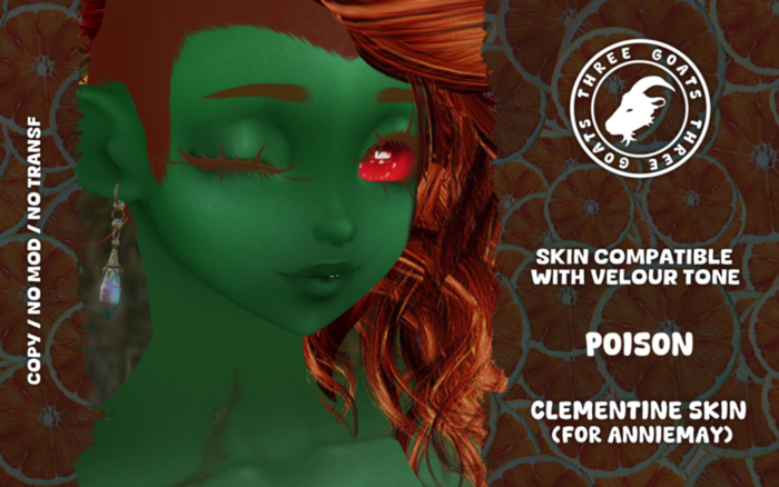 [TG] Clementine Skin - Velour Poison (M4)