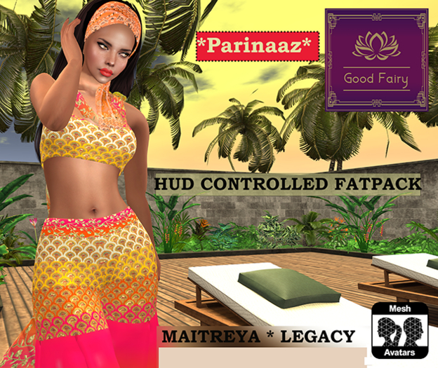 [Good Fairy] - Parinaaz {Sharara} *FATPACK*