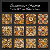 *Wallflowers* Enamelware - Autumn