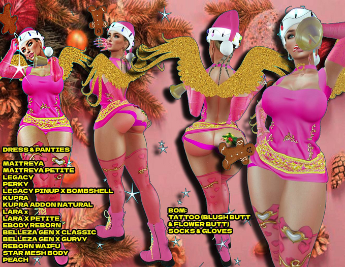 XMAS PINK_MAITRE-PETIT-LEGACY-PERKY-PINUPXBOMB-KUPRA-ADD-ETC