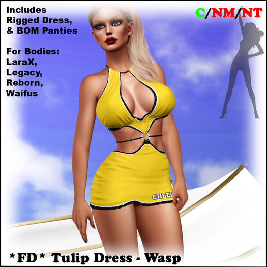 *FD* Tulip Dress [Boxed] Wasp
