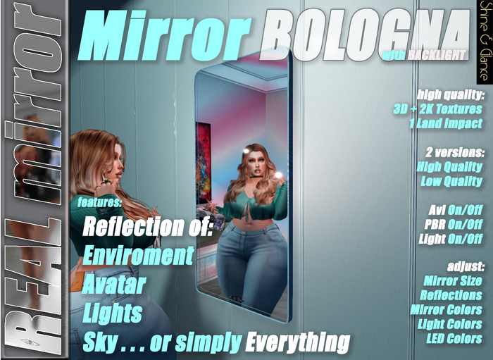 SG Technology - Real Mirror 'BOLOGNA' - PBR