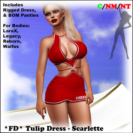 *FD* Tulip Dress [Boxed] Scarlette