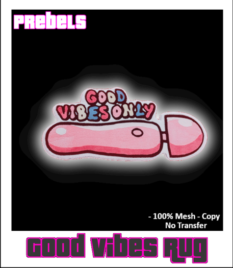 [Prebels] Good Vibes Rug
