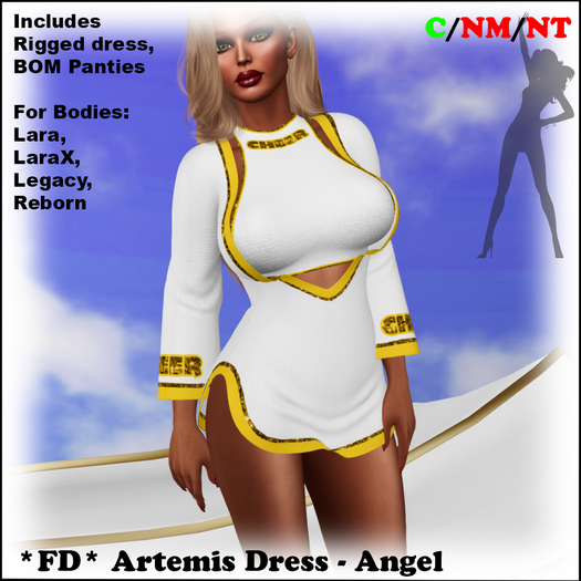 *FD* Artemis Dress [Boxed] Angel