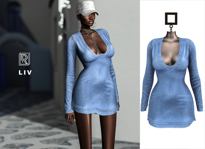 RAPTURE-Dress Liv-Sea