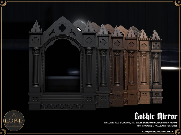 LORE Gothic Mirror