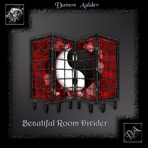 NuTec: Red Yin Tang Room Divider