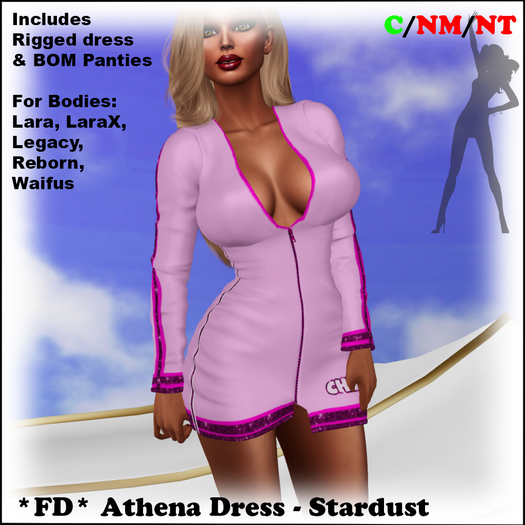 *FD* Athena Dress [Boxed] Stardust