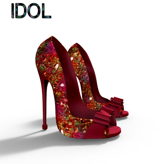 Fuchsia Grazia Heels Legacy