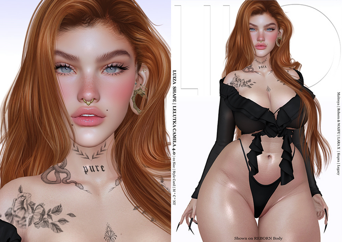 [LILO's FIT] Shape Lel EVOX Camila 4.0 [FATPACK] Luiza