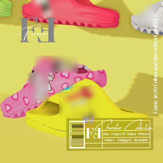 -Forever- Astro Man Slides (Red)