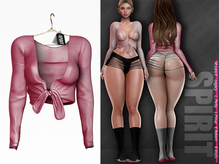 SPIRIT - Navira top [PINK]