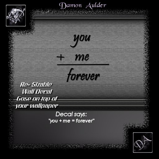 NuTec: Wall Stickers 'Forever'