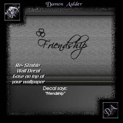 NuTec: Wall Stickers 'Friendship'