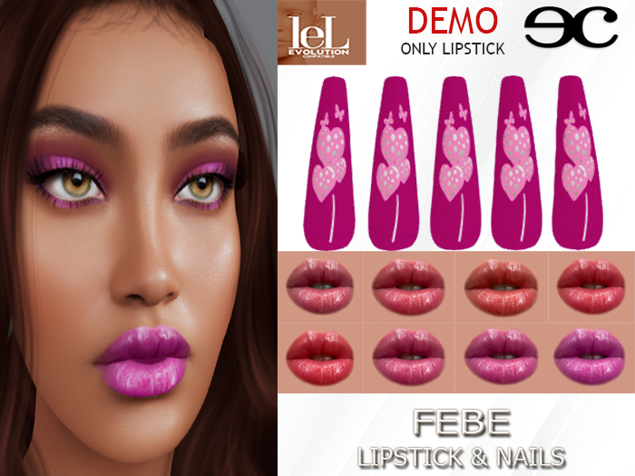 *EC* Febe Lipstick+Coffin Nails LeL EvoX-DEMO