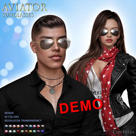 [ConTrato] Aviator Sunglasses DEMO
