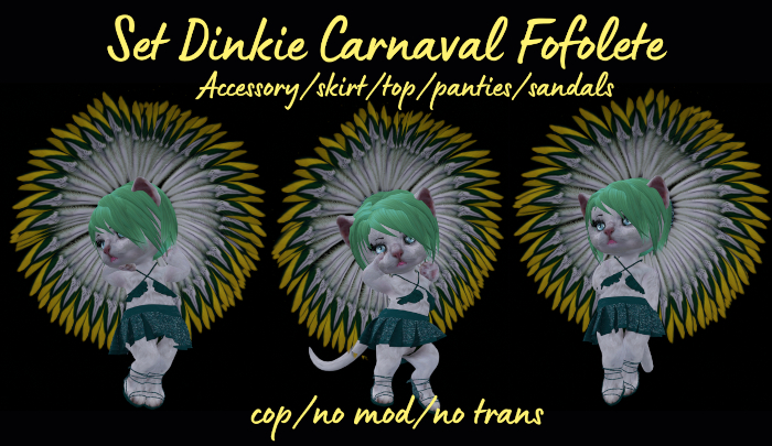 Set Dinkie Carnaval Fofolete