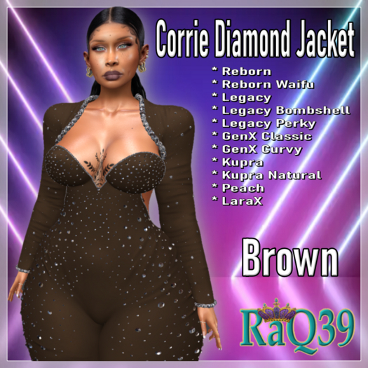 [R39] Corrie D-Jacket-Brown
