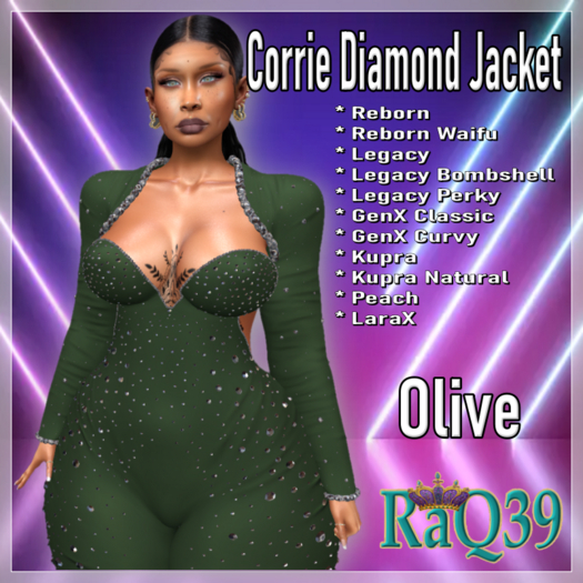 [R39] Corrie D-Jacket-Olive