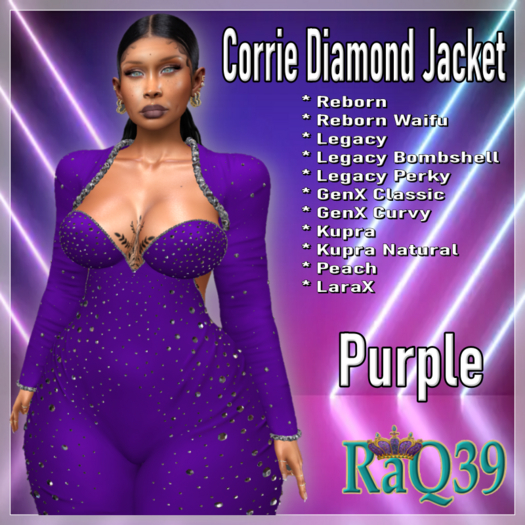 [R39] Corrie D-Jacket-Purple