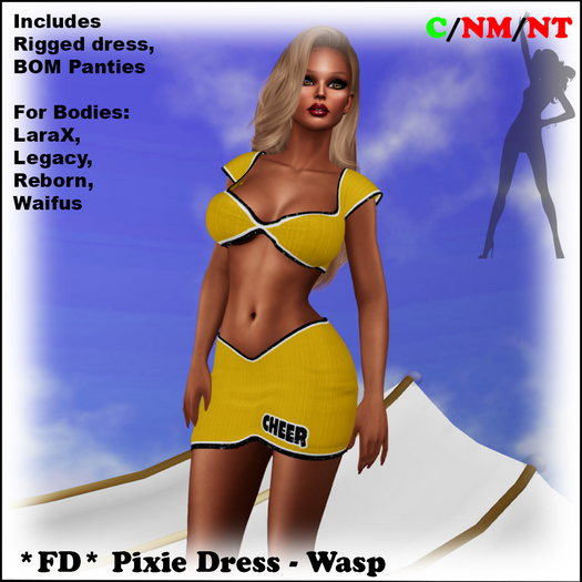 *FD* Pixie Dress [Boxed] Wasp