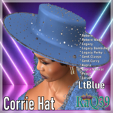 [R39] Corrie Hat-LtBlue