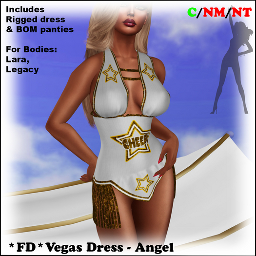 *FD* Vegas Dress [Boxed] Angel