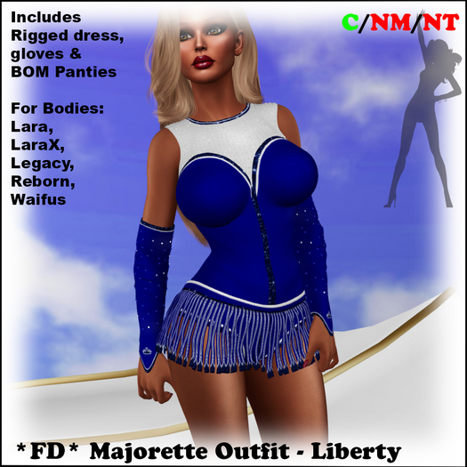 *FD* Majorette Outfit [Boxed] Liberty