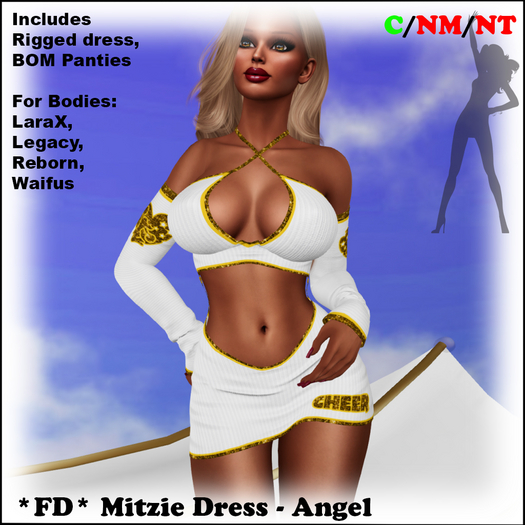 *FD* Mitzie Dress [Boxed] Angel