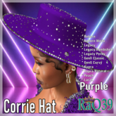 [R39] Corrie Hat-Purple