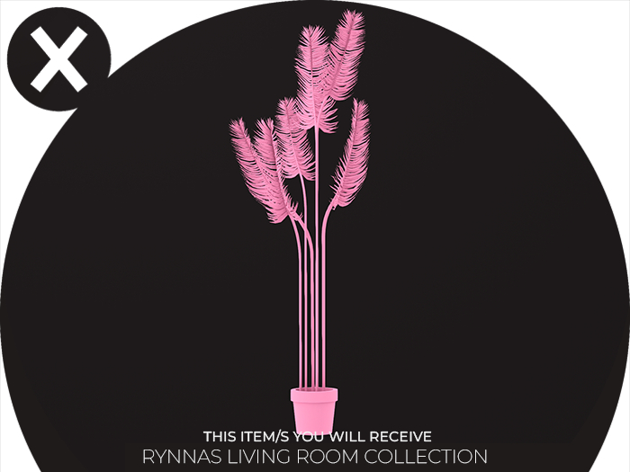 BLACK NEST / Rynnas Plastic Palm Pot