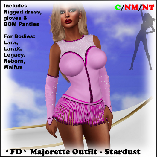 *FD* Majorette Outfit [Boxed] Stardust