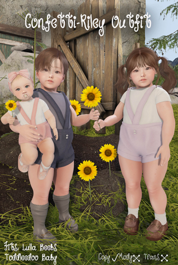 {Confetti} Riley Outfit- DEMO