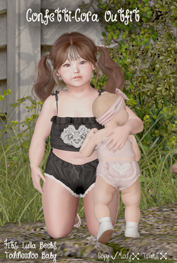 {Confetti} Cora Outfits - DEMO