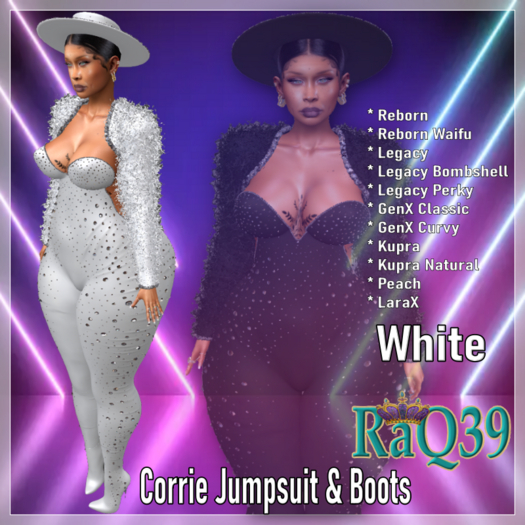 [R39] Corrie Jumpsuit-White