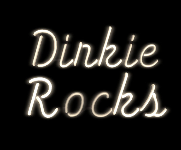 Dinkie Rocks Neon Sign