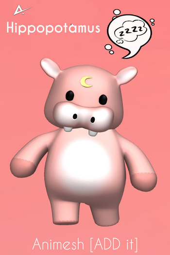 ❤️❤️Akikazu hippopotamus Animesh Salmon❤️❤️