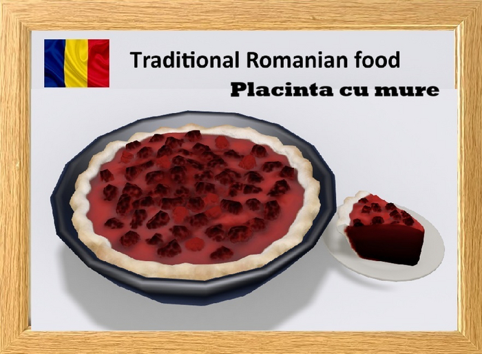 @MA@ Placinta cu mure - traditional Romanian food