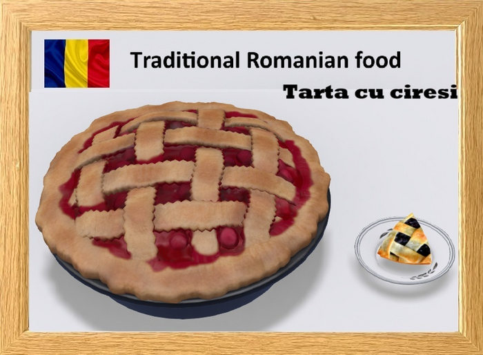 @MA@ Tarta cu ciresi - traditional Romanian food