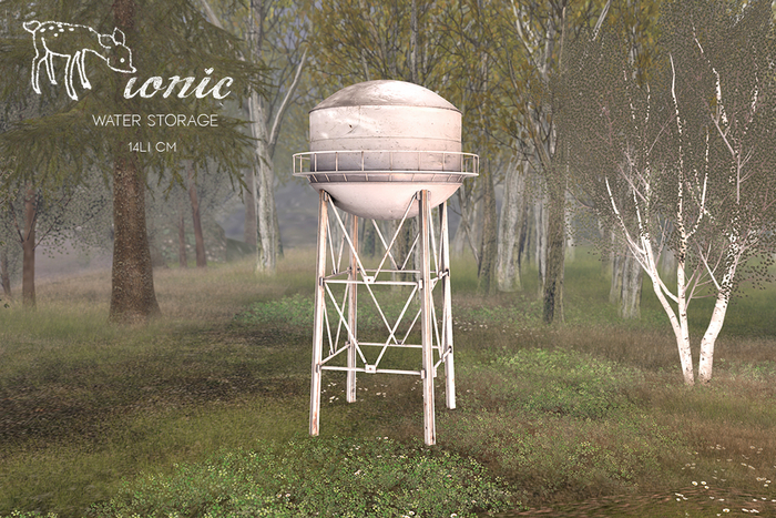 ionic : Water Storage