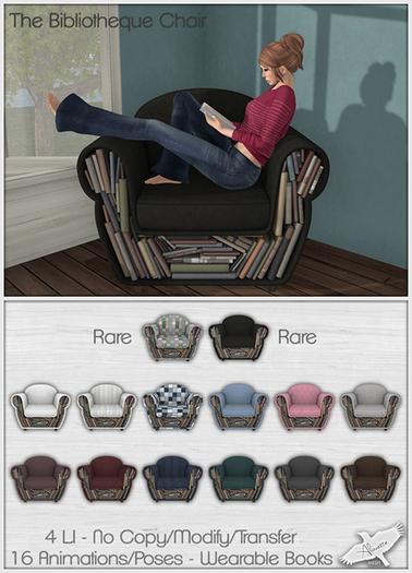 Alouette - The Bibliotheque Chair - Pastel Patchwork- RARE