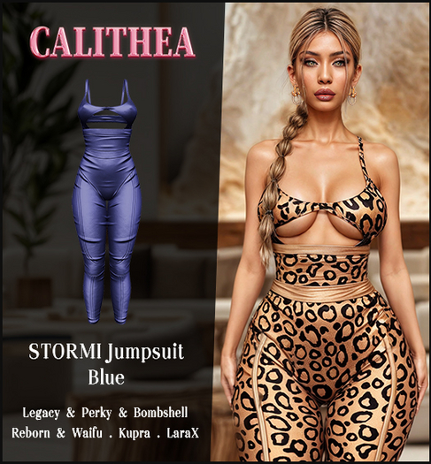 CALITHEA . Stormi . Jumpsuit . Blue