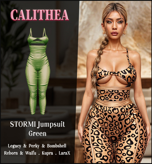 CALITHEA . Stormi . Jumpsuit . Green