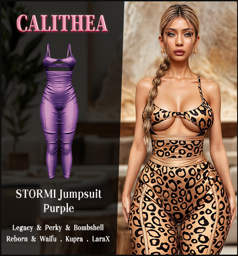 CALITHEA . Stormi . Jumpsuit . Purple