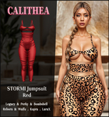 CALITHEA . Stormi . Jumpsuit . Red